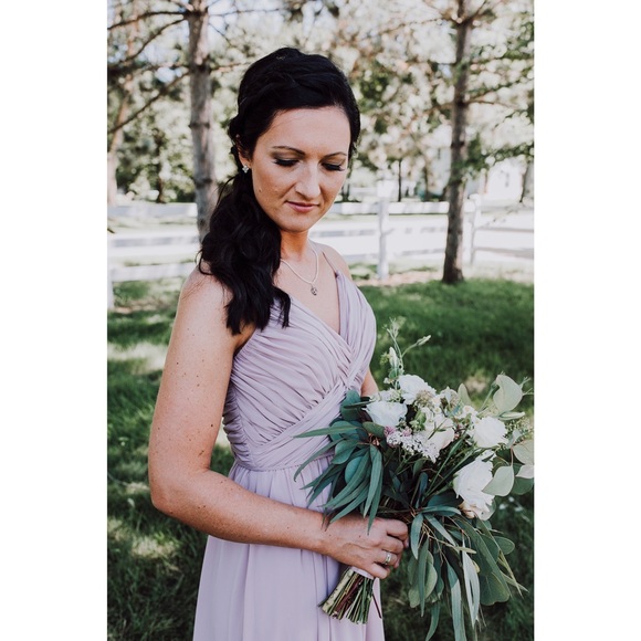 Kennedy Blue Bridesmaids Dress - Desert Rose - Picture 3 of 9